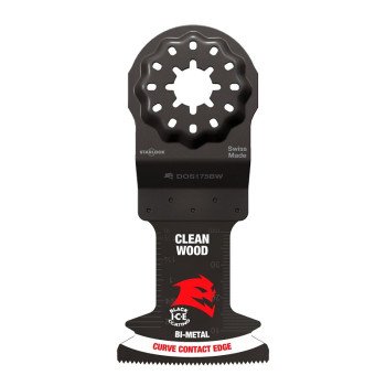 Diablo DOS175JBW Oscillating Blade, 1-3/4 in D Cutting, Bi-Metal