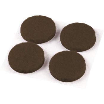 9822 1IN (25MM) FELT BROWN SUR