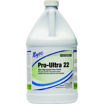 nyco NL175-G4 Floor Finish, 128 oz, Liquid, Acrylic Polymer, White