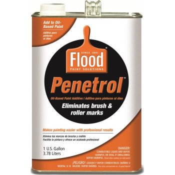 Flood FLD4-01 Oil-Based Paint Additive, Clear, Liquid, 1 gal, Can