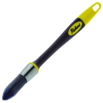 Hyde 13418 Trim Brush, Polyester Bristle, Soft-Grip Handle