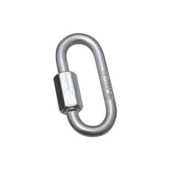 National Hardware 3150BC Series N223-024 Quick Link, 1/4 in Trade, 880 lb Working Load, Steel, Zinc