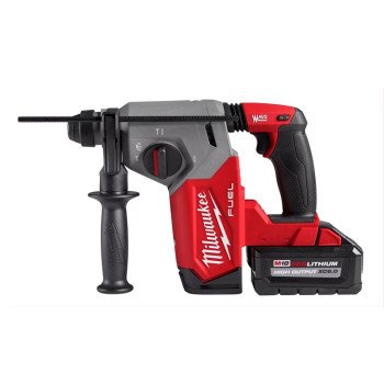 Milwaukee M18 FUEL 2912-22 Rotary Hammer Kit, Battery Included, 18 V, 6 Ah, 1 in Chuck, SDS-Plus Chuck