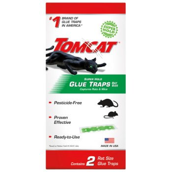 Tomcat 0362910 Rat Glue Trap, 4-1/2 in W, 12-1/2 in H