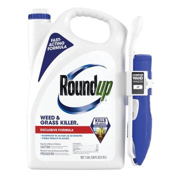 Roundup 5375404 Weed and Grass Killer, Liquid, 1 gal Bottle