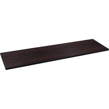 Knape & Vogt 1980 ESP 12X24 Shelf Board, 24 in L, 12 in W, Espresso, For: KV Standard/Bracket Shelving Systems