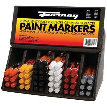 Forney 70816 Marker Paint Assortment, Assorted