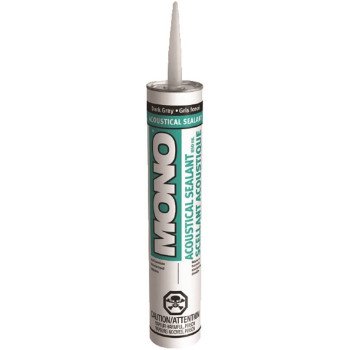 DAP MONO 75400 Acoustical Sealant, Gray, 295 mL Cartridge