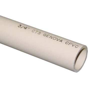 Charlotte Pipe CTS 12007 0200R Cut Pipe, 3/4 in, 2 ft L, CPVC