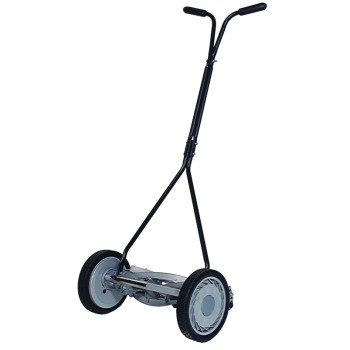 Great States 415-16 Reel Lawn Mower, 16 in W Cutting, 5-Blade, T-Shaped Handle