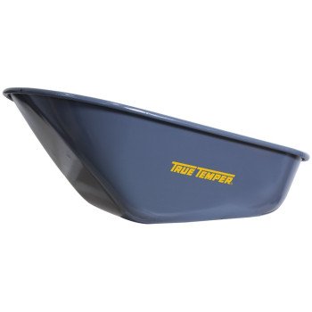 AMES 001088VB Wheelbarrow Tray, 6 cu-ft Capacity, Steel, Gray