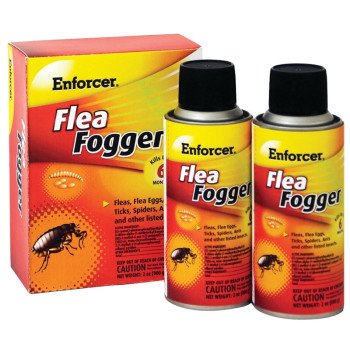 Enforcer EFF2 Flea Fogger, 2000 cu-ft Coverage Area, Milky-White