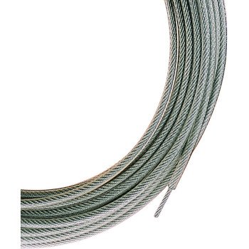 Ben-Mor CS75050 Super Heavy-Duty Clothesline, 50 ft L, Steel, Clear, 1700 lb Working Load