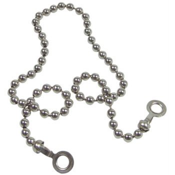 Danco 80039 Beaded Chain, Stainless Steel, For: Universal Sinks