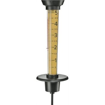 2704 JUMBO RAIN GAUGE/THERMOME