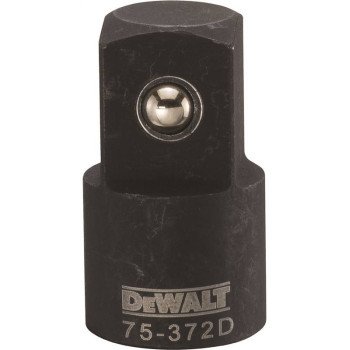 DEWALT DWMT75372OSP Increasing Impact Adapter, 1/2 in Drive, Female Drive, 3/4 in Output Drive, Male Output Drive