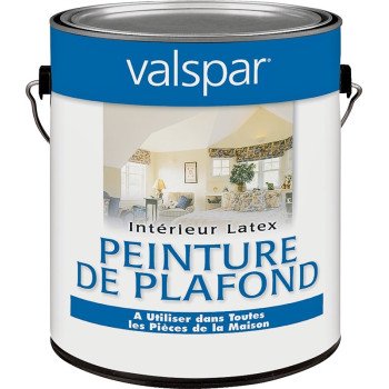 Valspar 1426-1GAL Ceiling Paint, Ceiling White, 1 gal