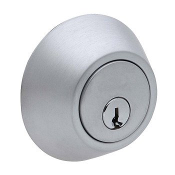 Taymor 35-V216SS Deadbolt, Different Key, Metal, Satin Stainless Steel, 2-3/8, 2-3/4 in Backset