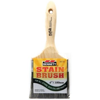 Bennett BNT 100 Paint Brush, 4 in W, Polyester Bristle