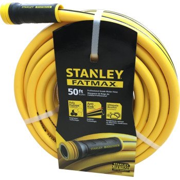 National Hardware FATMAX BDS6650 Water Hose, 50 ft L, Yellow