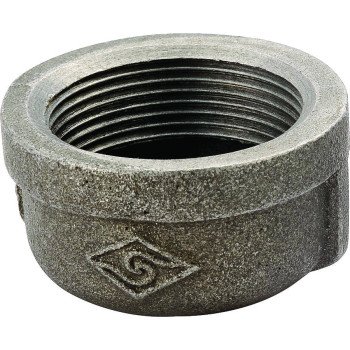 ProSource B300 8 Pipe Cap, 1/4 in, FIP, Malleable Iron, 40 Schedule, 300 psi Pressure