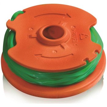 Worx WA0014 Spool and Line, 0.080 in Dia, 20 ft L, Co-Polymer Nylon Resin, Green