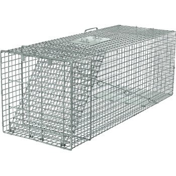 Victor 1081 Animal Trap, 15 in W, 15 in H, Spring-Loaded Door