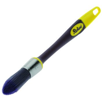 Hyde 13421 Trim Brush, Polyester Bristle, Soft-Grip Handle