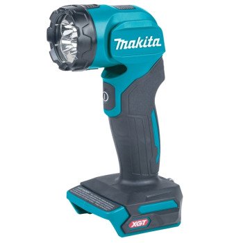 Makita XGT Series ML001G Cordless Flashlight, 40 V Battery, Lithium-Ion Battery, LED Bulb, 160 Lumens Lumens, Teal