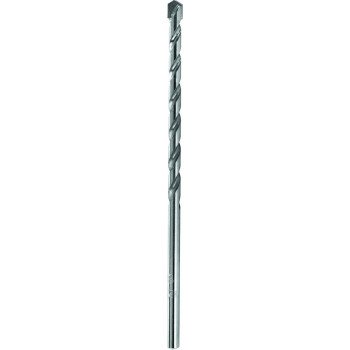 Irwin 5026016 Drill Bit, 1/2 in Dia, 13 in OAL, Percussion, Spiral Flute, 1-Flute, 3/8 in Dia Shank, Straight Shank