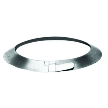 AmeriVent 10RSC Adjustable Storm Collar, 10 in Vent Hole, Galvanized Steel