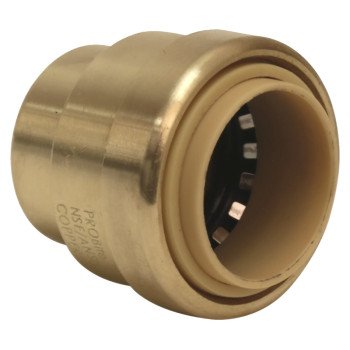 ProBite 633-004HC/LF826R End Cap, 3/4 in, Brass