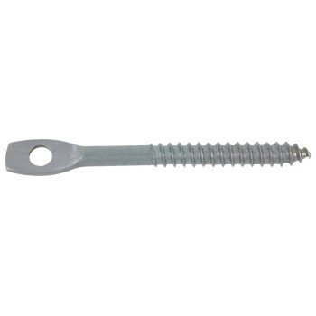 Toolpro 5010 Eye Lag Screw, 3 in L Dimensions, Carbon Steel, Zinc