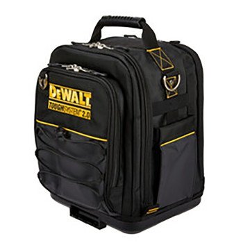 DEWALT ToughSystem 2.0 DWST08025 Compact Tool Bag, 11-3/4 in W, 11 in D, 15-1/4 in H, 25-Pocket, Black