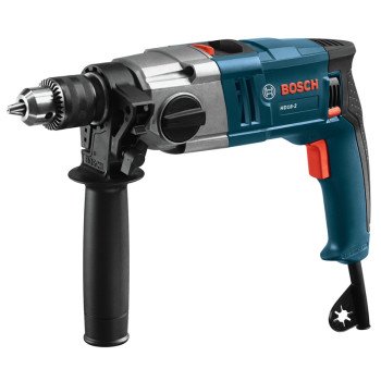 Bosch HD18-2 Hammer Drill, 8.5 A, Keyed Chuck, 1/2 in Chuck, 0 to 3200 rpm Speed