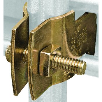 SuperStrut Z703 3/4-25 Pipe Clamp, Steel, Gold, Galvanized