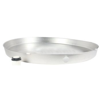 Camco USA 20840 Recyclable Drain Pan, Aluminum, For: Gas or Electric Water Heaters