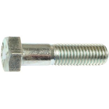 Midwest Fastener 53390 Cap Screw, 5/8-11 Thread, 2-1/2 in L, Coarse Thread, Hex Drive, Zinc, 15 PK