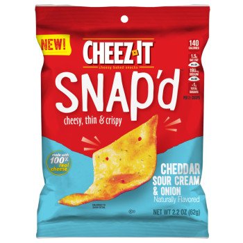 Cheez-It KEE11460 Baked Snacks, Cheddar Sour Cream, Onion, 2.2 oz