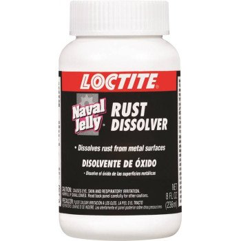 Loctite Naval Jelly 1381191 Rust Dissolver, Gel, Lime, Pink, 8 oz, Bottle