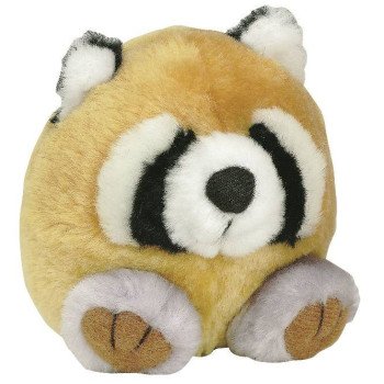 Zoobilee 53601 Dog Toy, M, Raccoon, Synthetic Fabric, Multi-Color