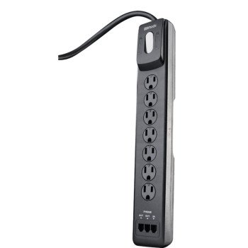 Woods 41626 Surge Protector Strip, 120 V, 15 A, 7 -Outlet, 1780 J Energy