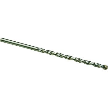 Irwin 326008 Rotary Hammer Drill Bit, 5/16 in Dia, 4-3/4 in OAL, Percussion, Twist Flute, 2-Flute, 5/16 in Dia Shank