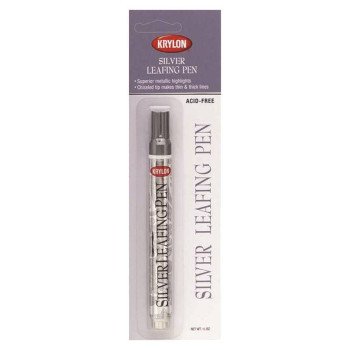 Krylon K09902A00 Leafing Pen, Silver, 0.33 oz