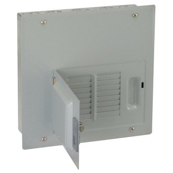 GE PowerMark Gold TLM Series TLM612FCUDP Load Center, 125 A, 6-Space, 6-Circuit, Main Lug, NEMA 1 Enclosure, Flush