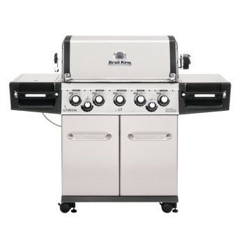 Broil King Regal 958344 Gas Grill, 55000 Btu/hr BTU, Liquid Propane, 5 -Burner, 625 sq-in Primary Cooking Surface