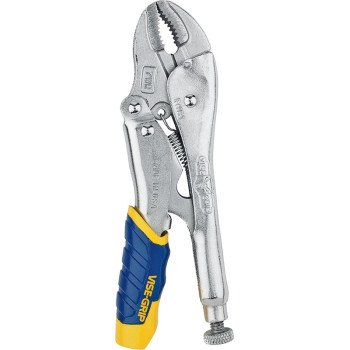 Irwin IRHT82580/7T Locking Plier, 7 in OAL, 1-1/2 in Jaw Opening, Comfort-Grip Handle