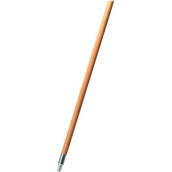 Rubbermaid FG636400LAC Broom Handle, .94 in Dia, 60 in L, Threaded, Wood, Brown