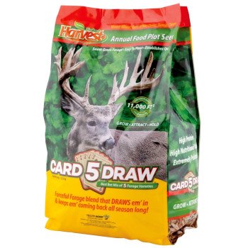 Evolved 5 Card Draw EVO73028 Food Plot Seed, Sweet Flavor, 10 lb