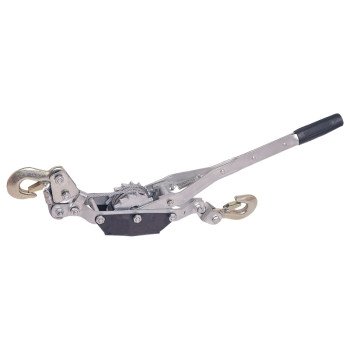 ProSource JLO-0283L Cable Puller, 1 ton Lifting, 2 ton Pull Force, 23 in Mini Between Hooks, 0.19 in Dia Rope/Cable